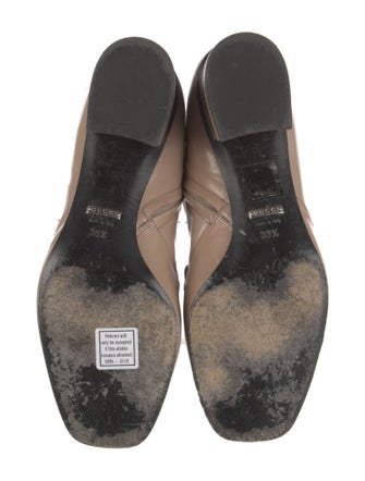 Gucci Horsebit Accent Leather Riding Boots