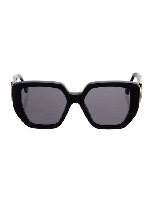 Gucci Double G Logo Square Sunglasses