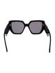 Gucci Double G Logo Square Sunglasses