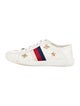 Gucci Sylvie Web Accent Leather Sneakers