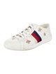 Gucci Sylvie Web Accent Leather Sneakers