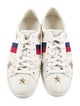 Gucci Sylvie Web Accent Leather Sneakers