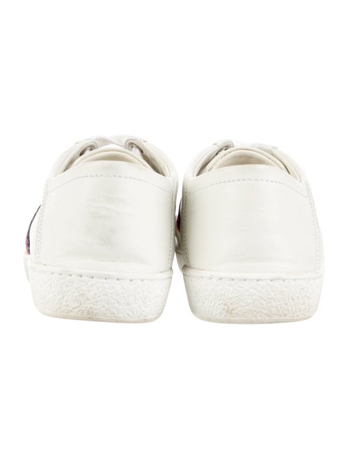 Gucci Sylvie Web Accent Leather Sneakers