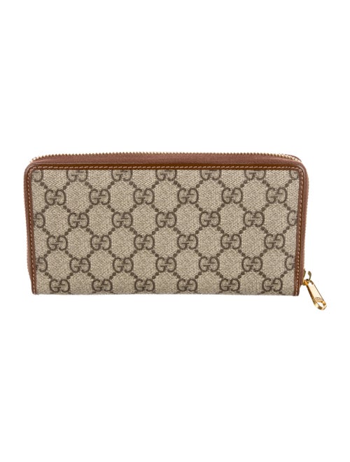 Gucci GG Supreme Continental Wallet