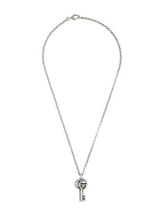 Gucci GG Marmont Key Pendant Necklace