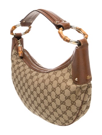 Gucci GG Canvas Bamboo Ring