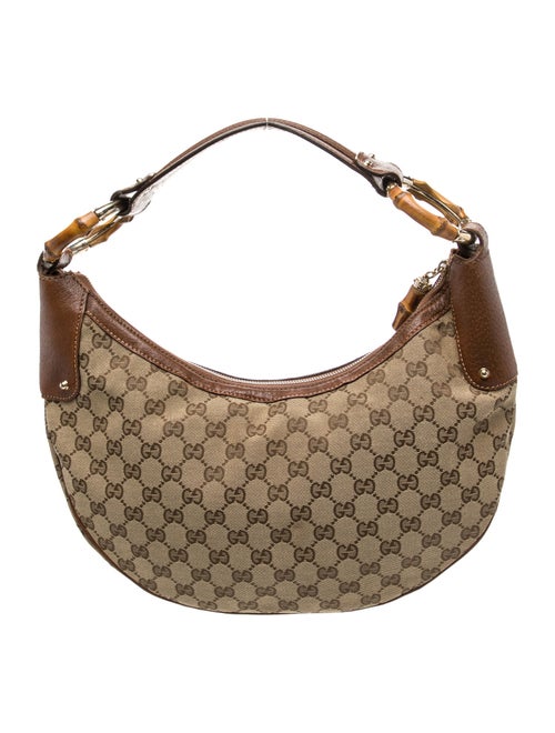 Gucci GG Canvas Bamboo Ring