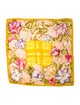 Gucci Silk Floral Print Scarf