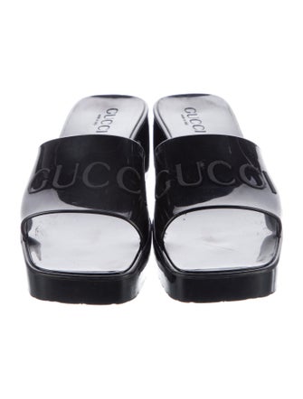 Gucci Rubber Printed Slides