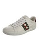 Gucci Web Accent Leather Sneakers