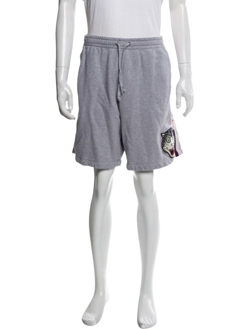 Gucci Feline Head Accent Jogger Shorts