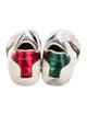 Gucci Web Accent Leather Sneakers