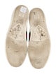 Gucci Web Accent Leather Sneakers