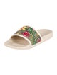 Gucci Flora Print Slides