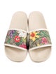 Gucci Flora Print Slides