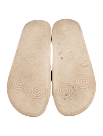 Gucci Flora Print Slides