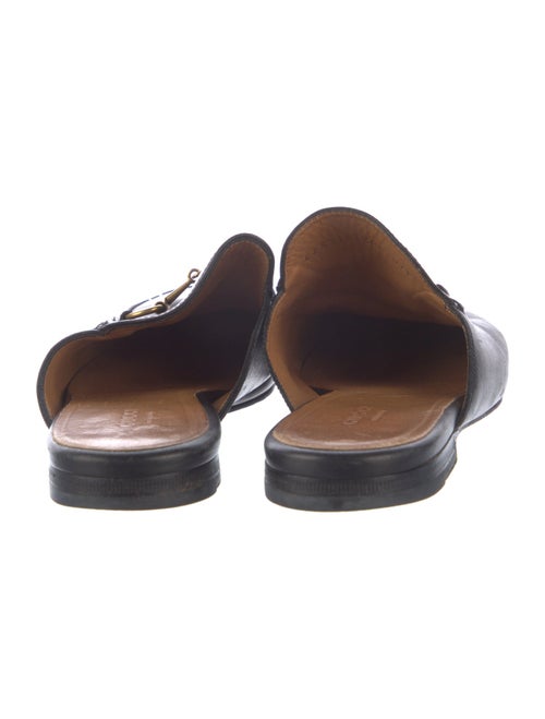 Gucci Horsebit Accent Leather Mules