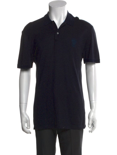 Gucci Web Accent Collar Polo Shirt