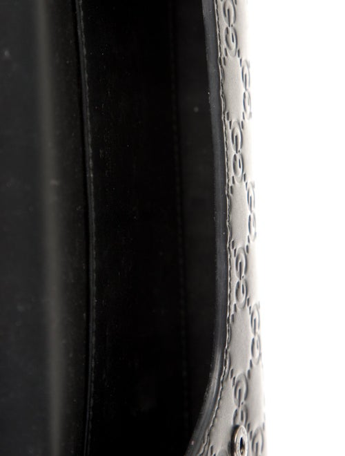 Gucci Microguccissima Pattern Leather Wristlet