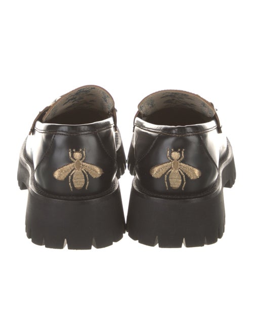 Gucci Horsebit Accent Leather Mules