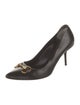 Gucci Horsebit Accent Leather Pumps