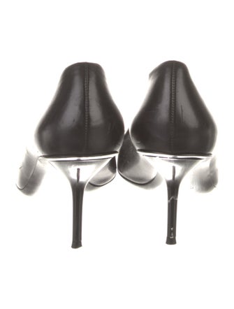 Gucci Horsebit Accent Leather Pumps