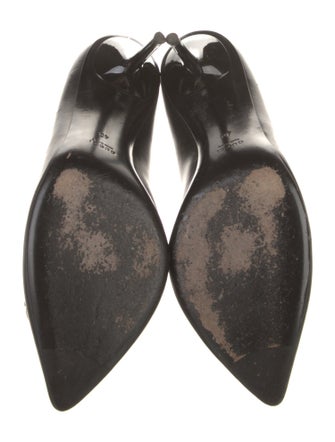 Gucci Horsebit Accent Leather Pumps