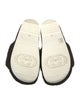 Gucci Interlocking G Logo Shearling Slides