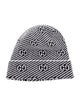 Gucci GG Logo Metallic Beanie