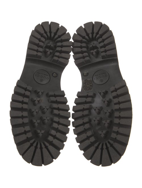 Gucci Horsebit Accent Leather Loafers