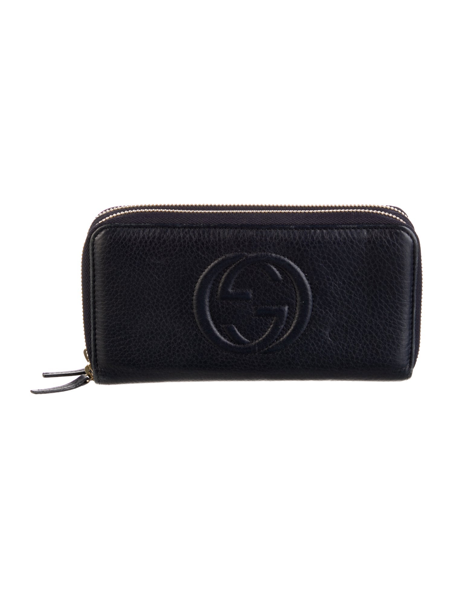 Gucci Interlocking G Logo Leather Continental Wallet