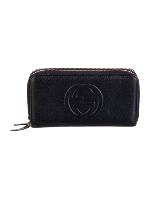 Gucci Interlocking G Logo Leather Continental Wallet