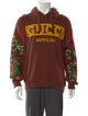 Gucci X Dapper Dan Graphic Print Crew Neck Hoodie