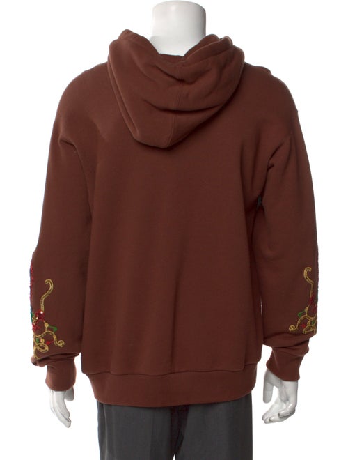 Gucci X Dapper Dan Graphic Print Crew Neck Hoodie