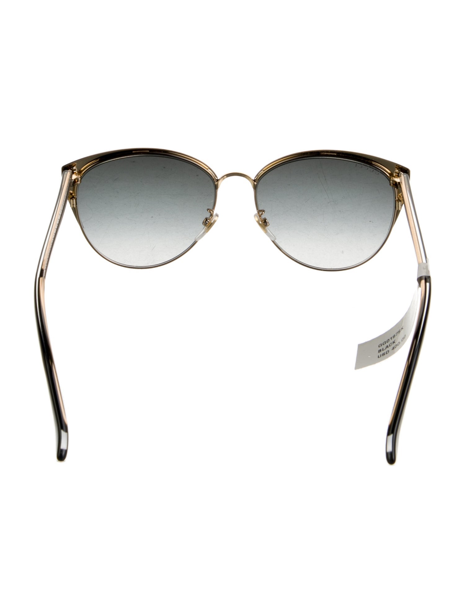 Gucci Interlocking G Logo Cat-Eye Sunglasses