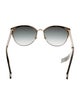 Gucci Interlocking G Logo Cat-Eye Sunglasses