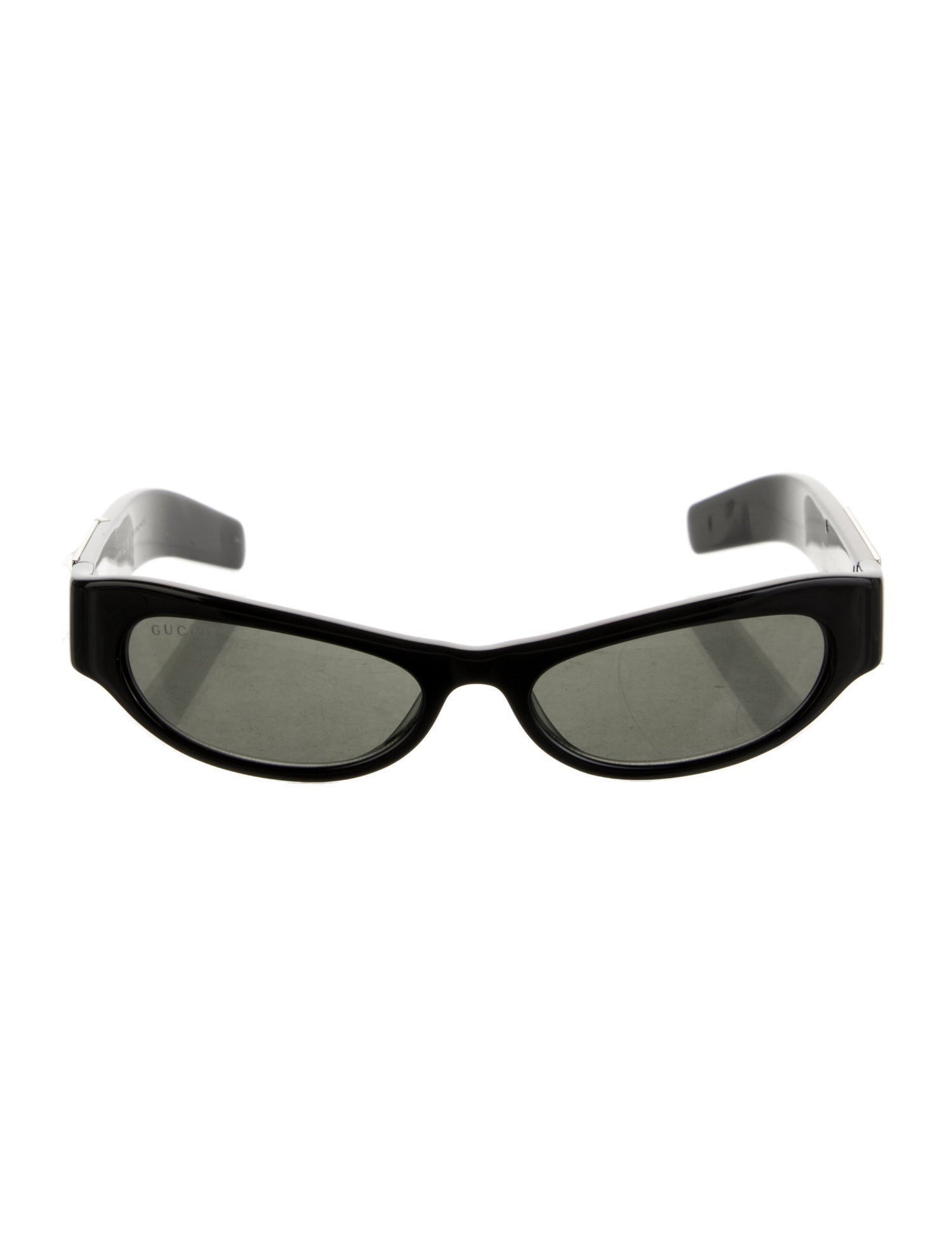 Gucci Interlocking G Logo Shield Sunglasses