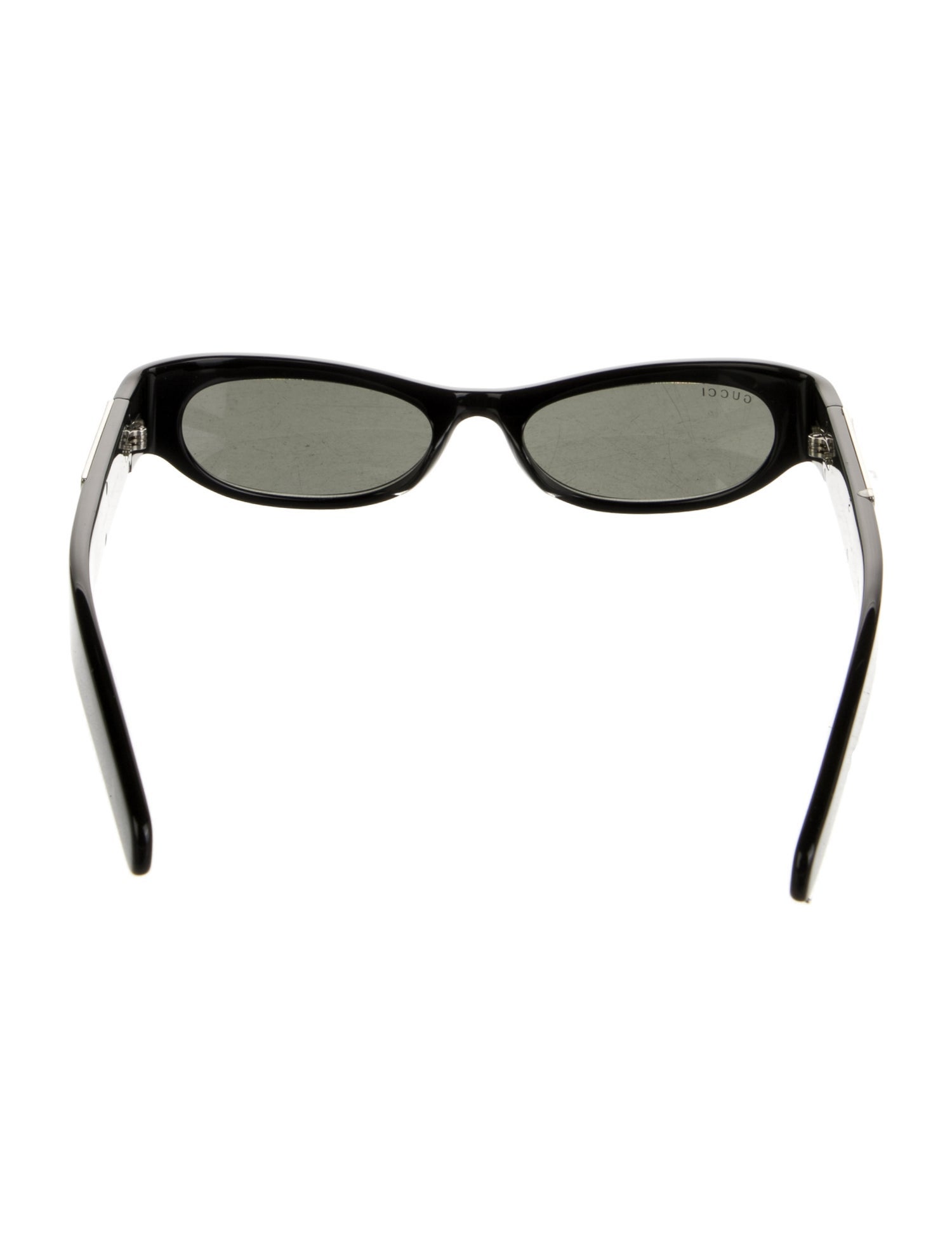 Gucci Interlocking G Logo Shield Sunglasses