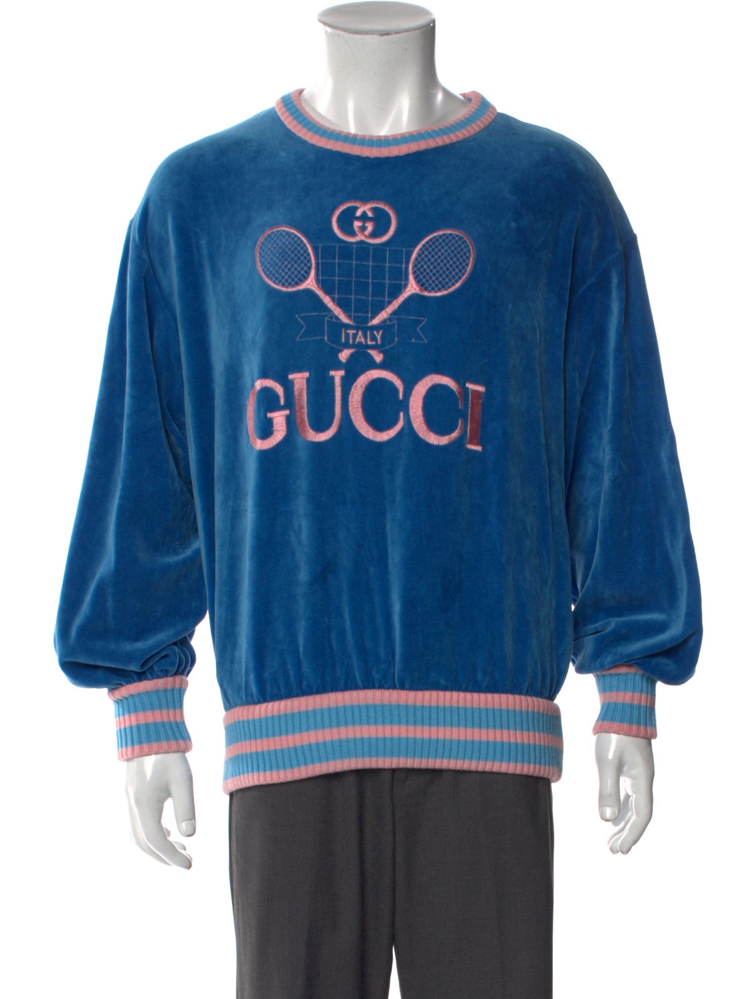 Gucci Interlocking G Logo Tennis Sweatshirt