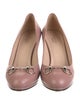 Gucci Horsebit Accent Leather Pumps