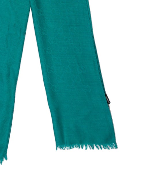 Gucci Wool Printed Scarf