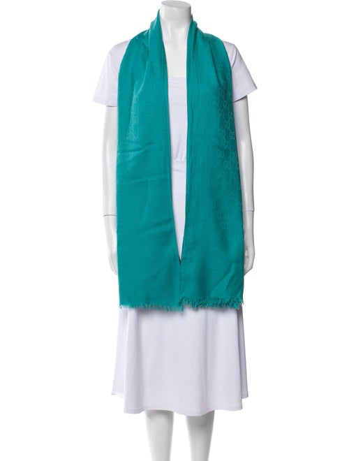 Gucci Wool Printed Scarf