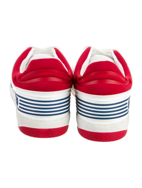 Gucci Leather Printed Sneakers