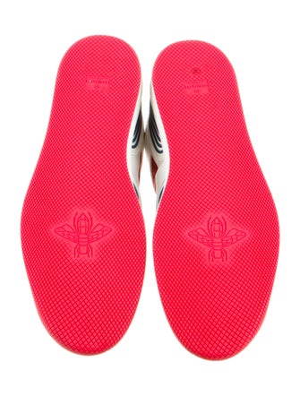 Gucci Leather Printed Sneakers