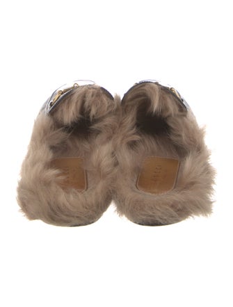 Gucci 1955 Horsebit Accent Leather Mules