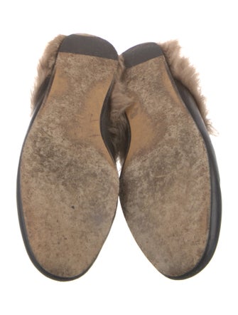 Gucci 1955 Horsebit Accent Leather Mules