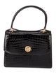 Gucci Crocodile Top Handle Bag