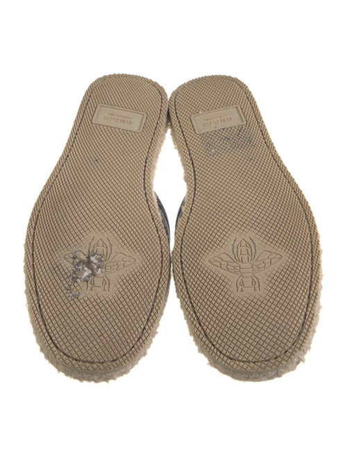 Gucci Horsebit Accent Leather Espadrilles