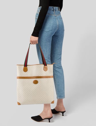 Gucci Web Bucket Bag