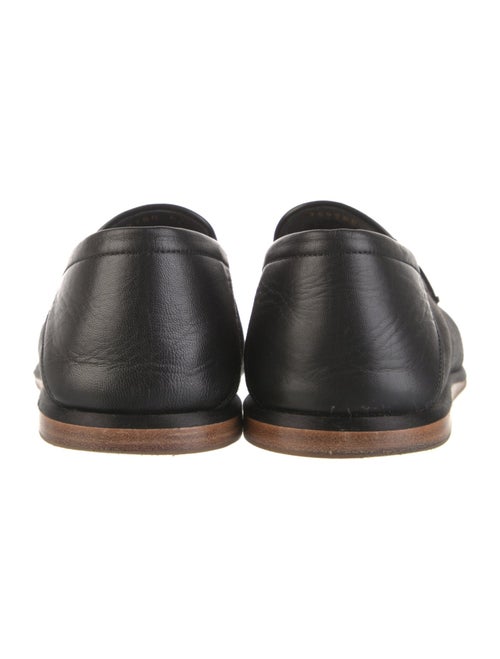 Gucci Horsebit Accent Satin Loafers